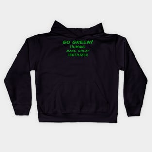 GO GREEN! Kids Hoodie